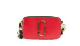 The Snapshot Americana Saffiano Leather Red Shoulder Bag