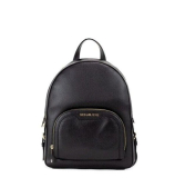 Michael Kors Jaycee Medium Zip Pocket Backpack Bag (Black)