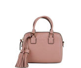 Thea Mini Web Satchel Crossbody Handbag (Pink Moon)