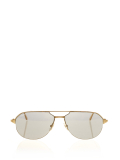 Santos Gold-Tone Frame Sunglasses