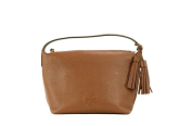 Thea Small Moose Pebbled Leather Slouchy Shoulder bag