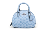 Coach Sydney Small Satchel Crossbody Bag (Cornflower Multi)