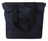 Blue Nylon Tote Bag